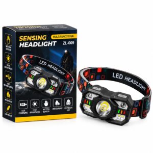 LINTERNA MINERA CON SENSOR ZL-009