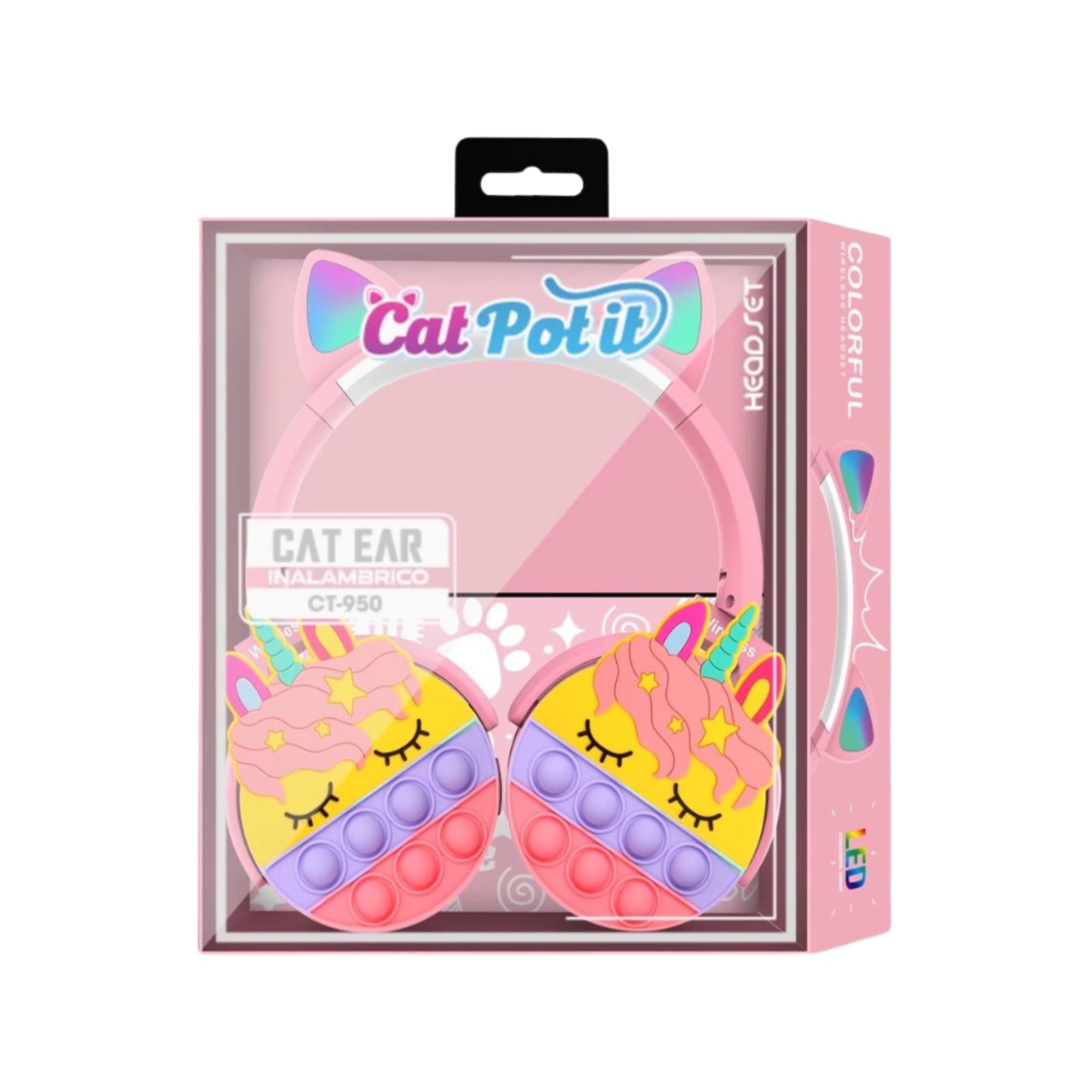 AURICULAR TIPO VINCHA BLUETOOTH POT IT CT-950 - Imagen 5