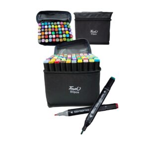 MARCADORES DOBLE PUNTA X 80 TOUCH 80PCS