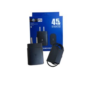 CARGADOR SAM CARGA RAPIDO CABEZAL TIPO C + CABLE TIPO C 45W