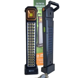LUZ DE EMERGENCIA DE 48 LED CARGA SOLAR OR-0809