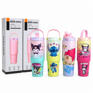 VASO TERMICO CON MANIJA PERSONAJES