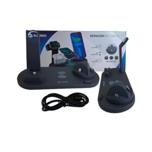 SOPORTE BASE CARGADORA CON PINES 5-SUO074