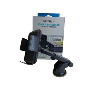 SOPORTE DE CELULAR BRAZO EXTENSIBLE P/ AUTO NM-HC20