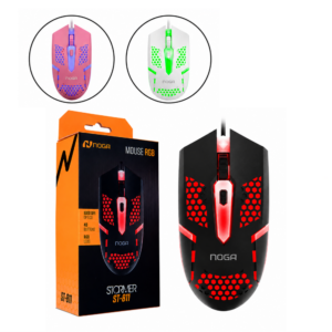 MOUSE GAMER RGB STORMER NOGA ST-811