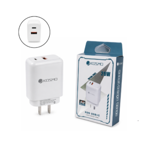 CABEZAL KOSMO USB+C 20W