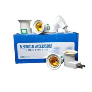 ADAPTADOR PARA FOCO CAJA X 20