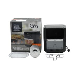 FREIDORA DE AIRE 12L CON GRILL OM-003A