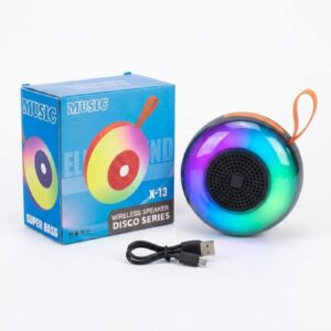 MINI PARLANTE RGB DE 3P X-13