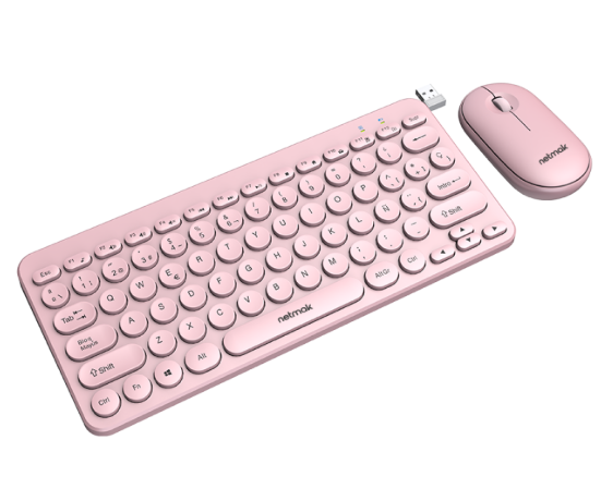 COMBO MOUSE + TECLADO INALAMBRICO 2.4GHZ NM-KB850 - Imagen 3