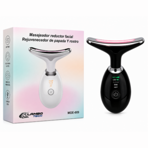 MASAJEADOR FACIAL PAPADA CUELLO MGE009 RECARGABLE