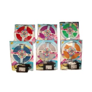 TIRA LED NEON 5M COLORES 5060M