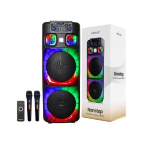 PARLANTE BT 12"X2 C/ 2MIC INAL NM-NONSTOP