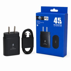 CARGADOR SAM CARGA RAPIDO CABEZAL TIPO C + CABLE TIPO C 45W