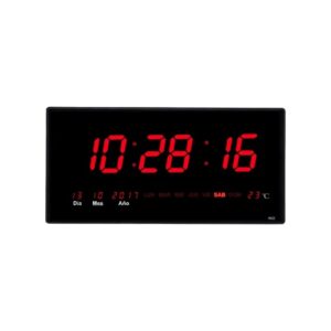 RELOJ DIGITAL LED CARTEL / LED DIGITAL CALENDAR JH4622 4622 OGAAN