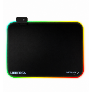 MOUSE PAD GAMER LED RGB NM-LUMINOSA