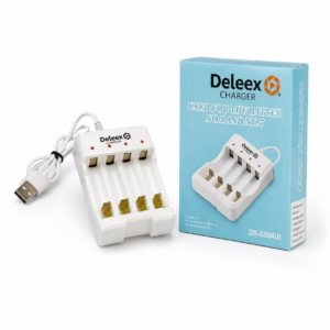 CARGADOR DE PILAS AA/AAA DELEEX DX-0604U