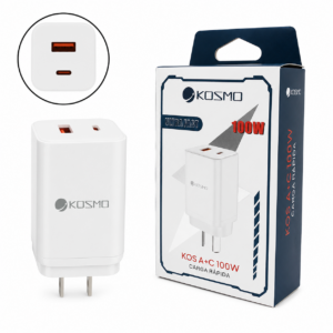 CABEZAL KOSMO TIPO C + USB 100W KOS A+C 100W