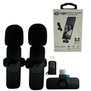 MICROFONO CORBATERO INALAMBRICO X 2 C-CQ910