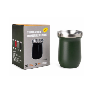 MATE DE ACERO INOXIDABLE 180ML KS-008