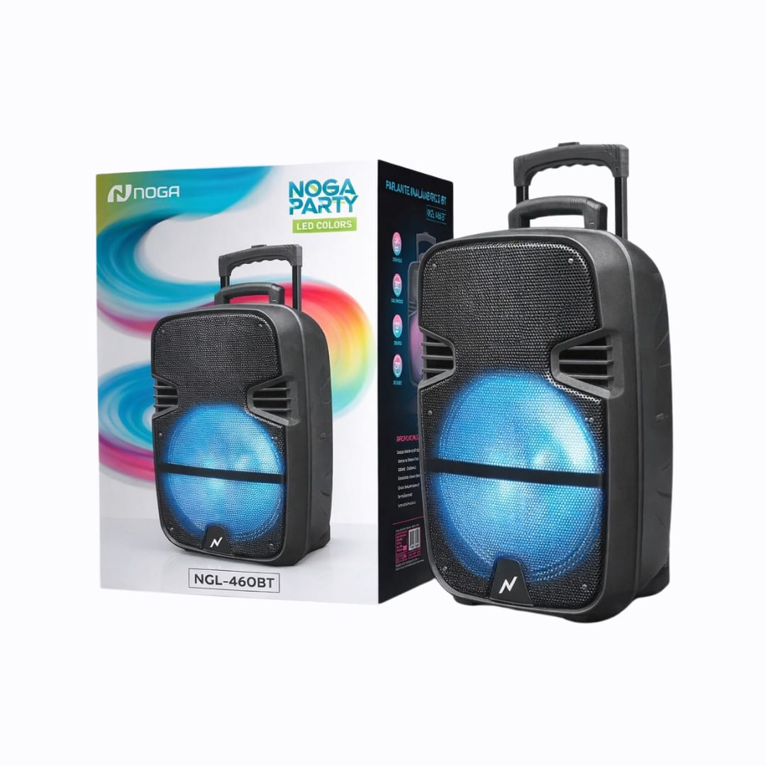 BAFLE MULTIMEDIA 15" BT LED NGL-460BT