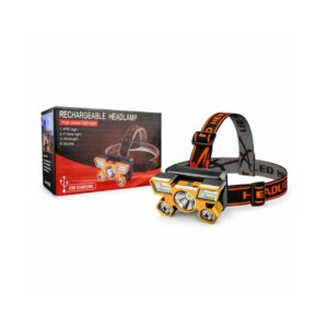 LINTERNA MINERA 5 LED RECARGABLE XY-501K