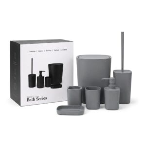 SET DE BAÑO 6 PIEZAS HOG0666