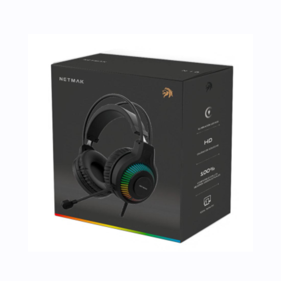 AURICULAR NETMAK VINCHA GAMER NM-N18 - Imagen 3