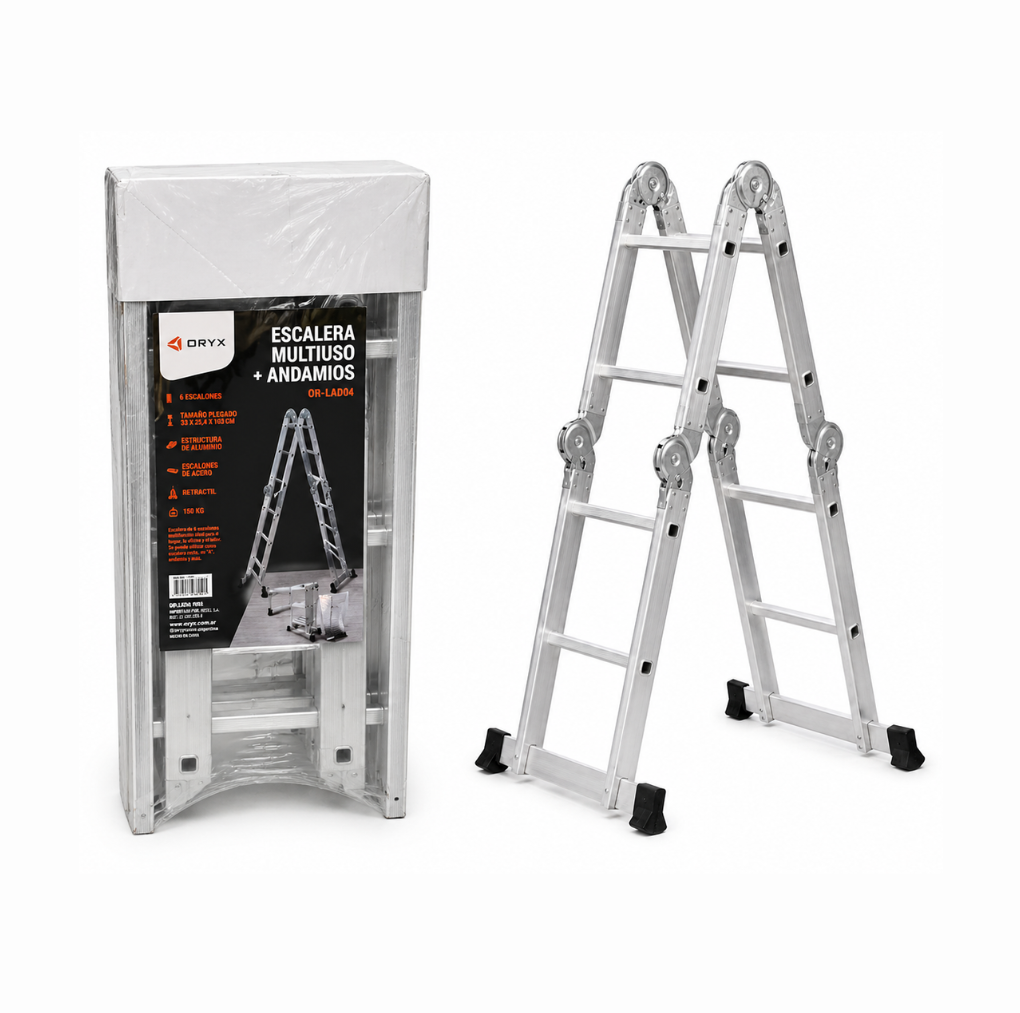 ESCALERA DE ALUMINIO 3.7M OR-LAD04