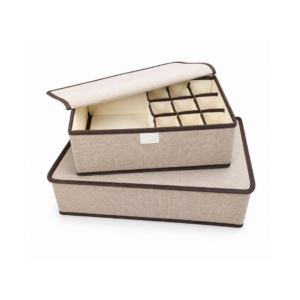ORGANIZADOR ROPA INTERIOR SEPARADORES PARA CAJONES PLACARD SET X2 ACC0210