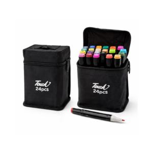 MARCADORES DOBLE PUNTA X 24 TOUCH 24PCS