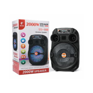 PARLANTE PORTATIL BLUETOOTH 2000W 8 P SS-888