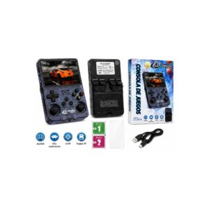 CONSOLA DE MANO R36S CON 64 GB DE MEMORIA