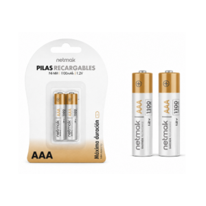 PILAS RECARGABLES AAA 1100