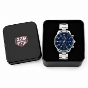 RELOJ ANALOGICO METALICO CON ESTUCHE 05