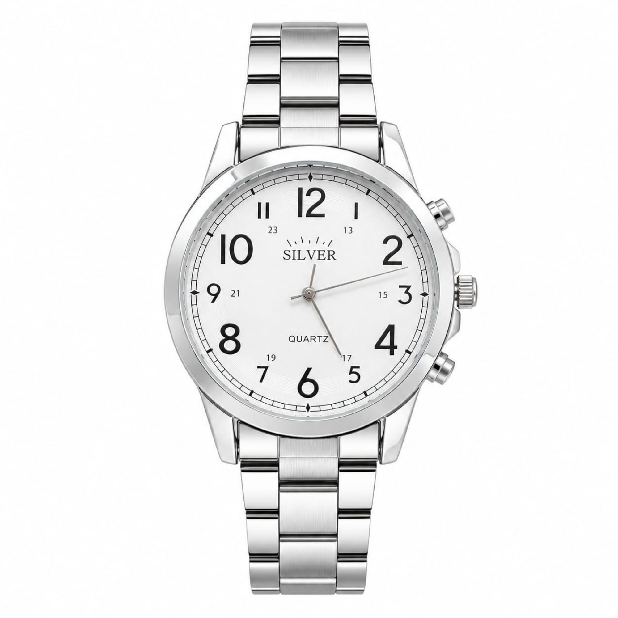 RELOJ ANALOGICO HOMBRE METALICO CON ESTUCHE 06 - Imagen 4