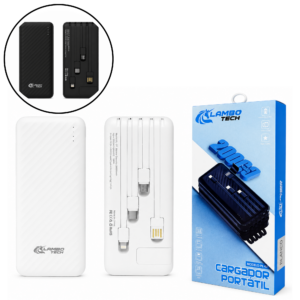 CARGADOR POWER BANK 20000MAH 4 EN 1 PL-07