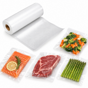 ROLLO DE BOLSA DE SELLADO AL VACIO 24CM X 5M