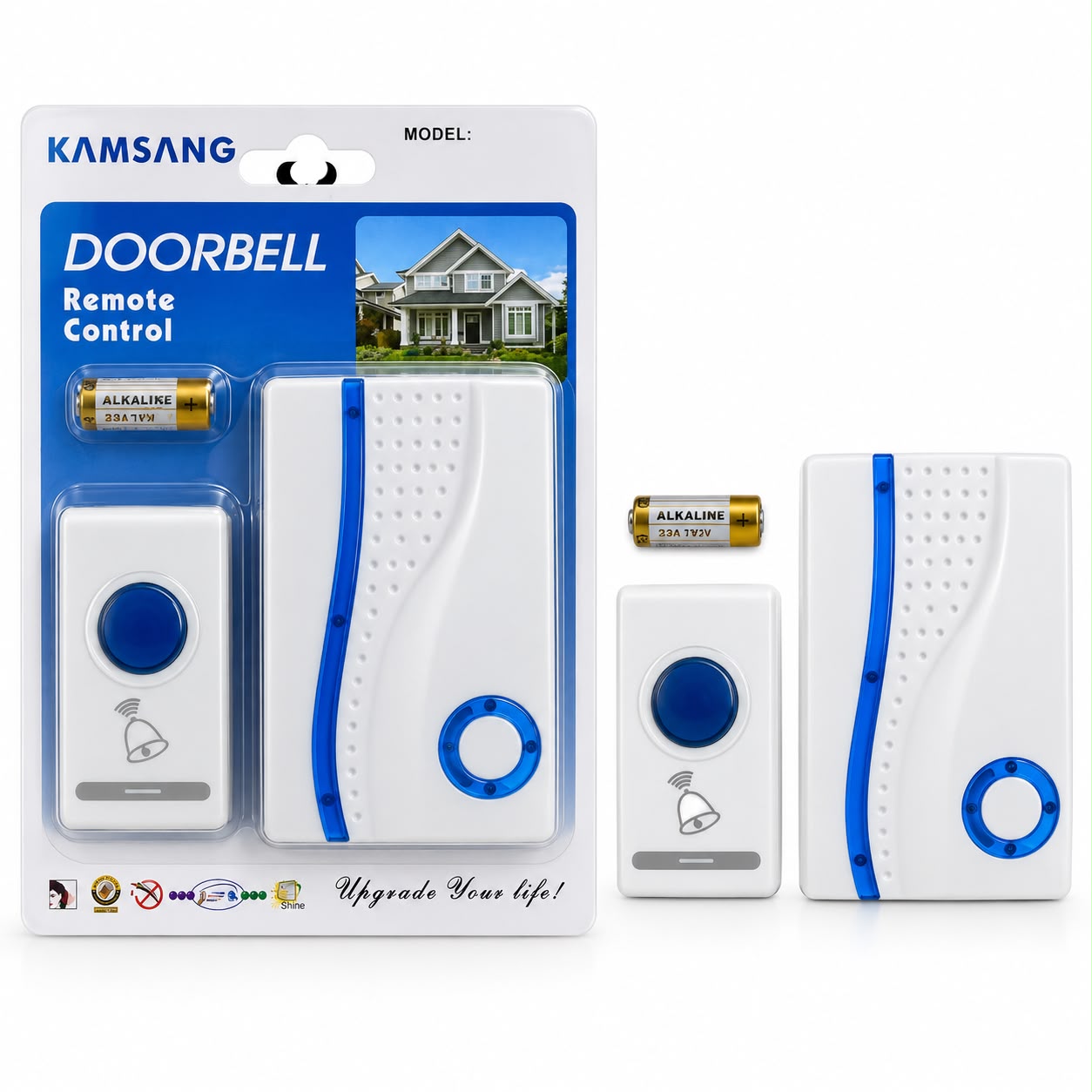 TIMBRE INALAMBRICO DOORBELL 8390DC JK-9853DC 301D
