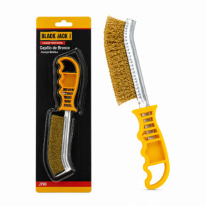 CEPILLO DE BRONCE MANGO PLASTICO