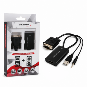CONVERSOR VGA + AUDIO A HDMI NM-C63