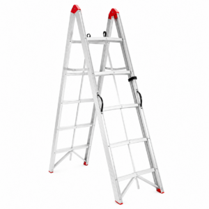 ESCALERA TELESCOPICA PLEGABLE 1.78M 5 ESCALORES FLD-205
