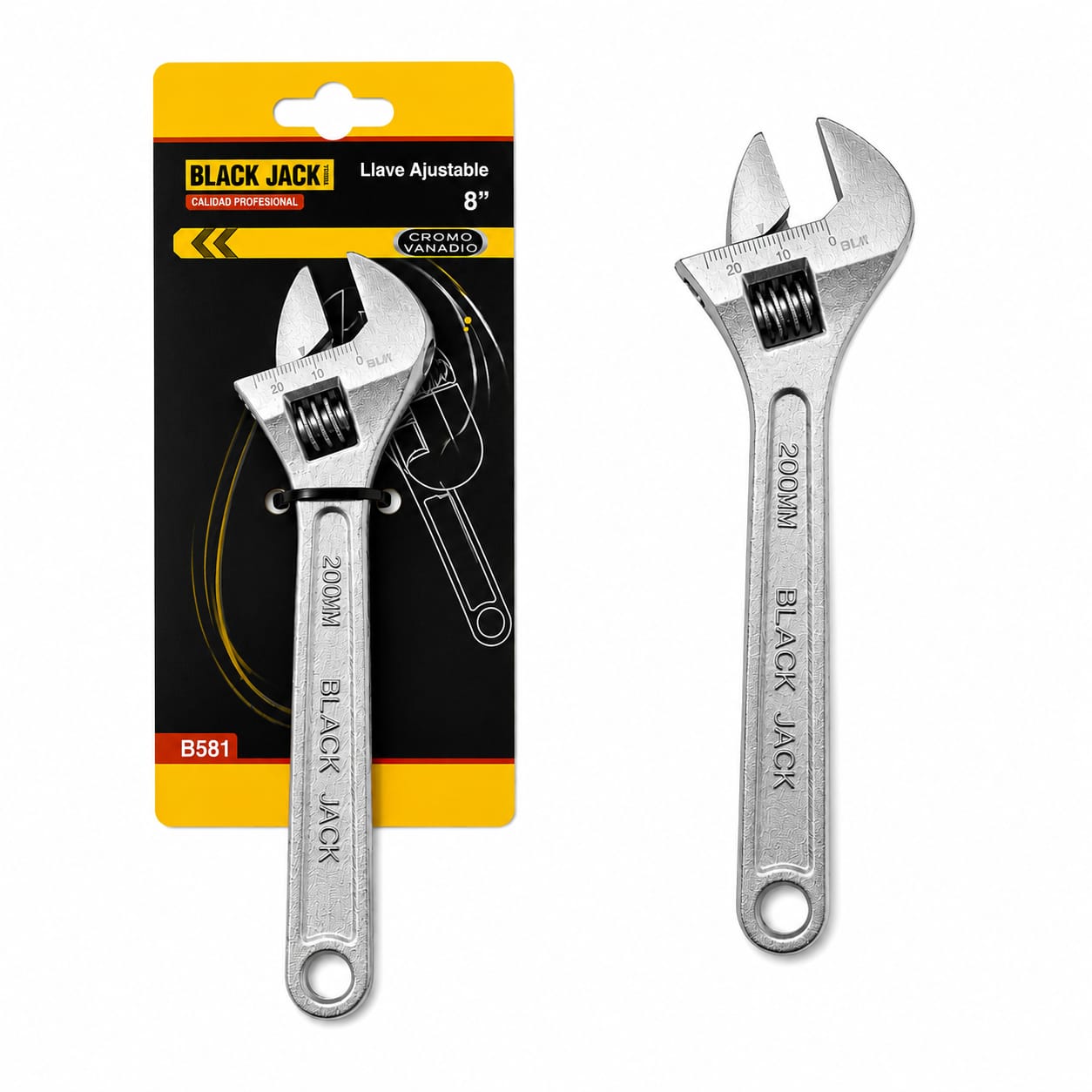 LLAVE AJUSTABLE (FRANCESA) 8"