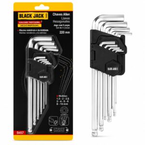 ALEM CROMO VANADIO SET X 9 PIEZAS 220MM