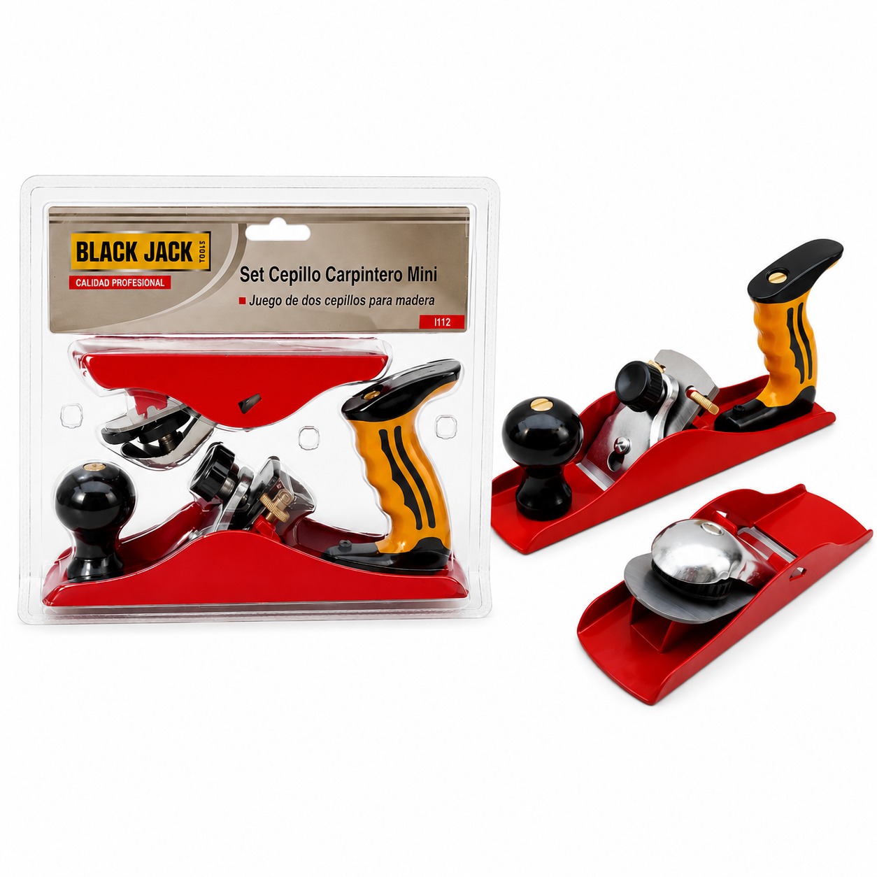 SET CEPILLO CARPINTERO X 2 UNID