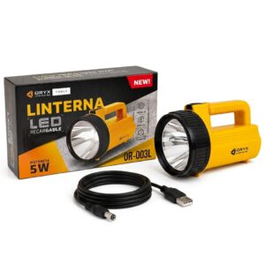 LINTERNA LED RECARGABLE OR-003L