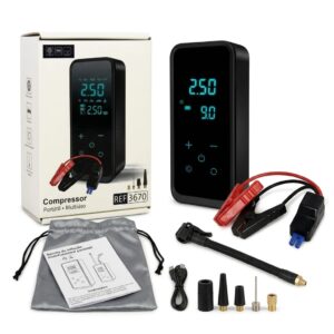 COMPRESOR + ARRANCADOR PORTATIL REF3670
