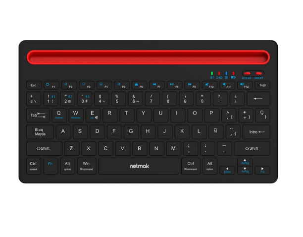 TECLADO INALAMBRICO bt RECARGABLE NM-KB650 - Imagen 2