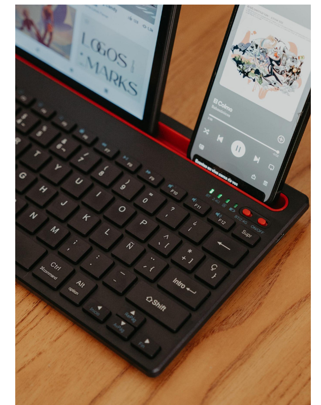 TECLADO INALAMBRICO bt RECARGABLE NM-KB650 - Imagen 4