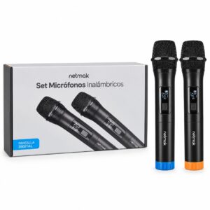SET 2 MICROFONOS INALAMBRICOS NM-MC18